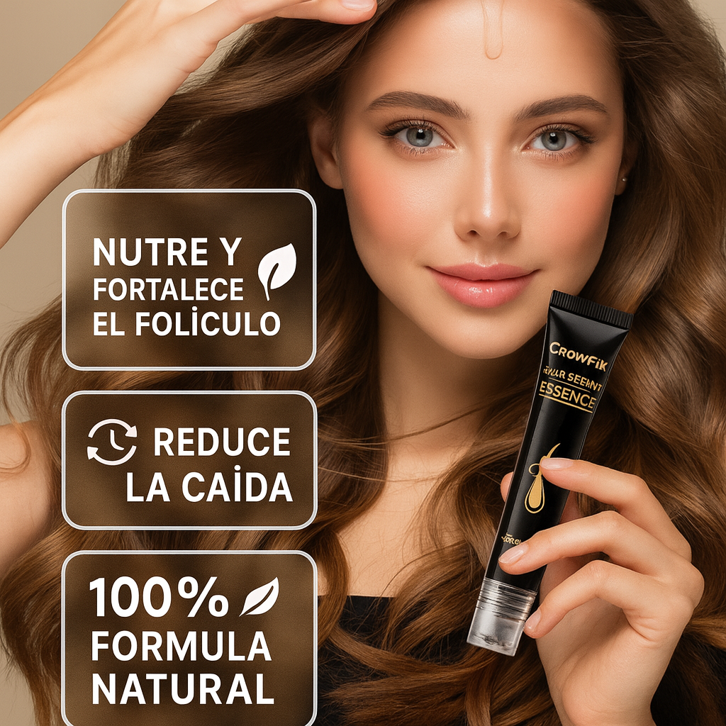 GrowFix® Aceite Capilar Natural – Crecimiento rápido y fortaleza desde la raíz