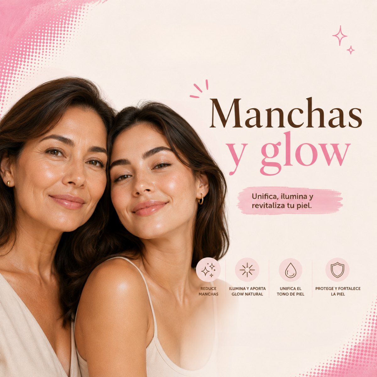 Manchas y glow
