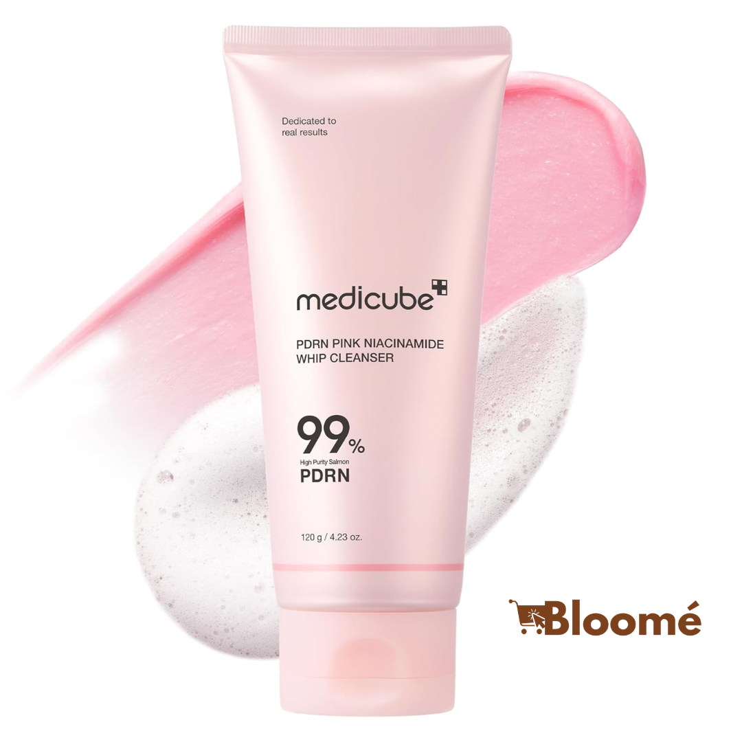 PDRN Pink Niacinamide Whip Cleanser 99% 120g.