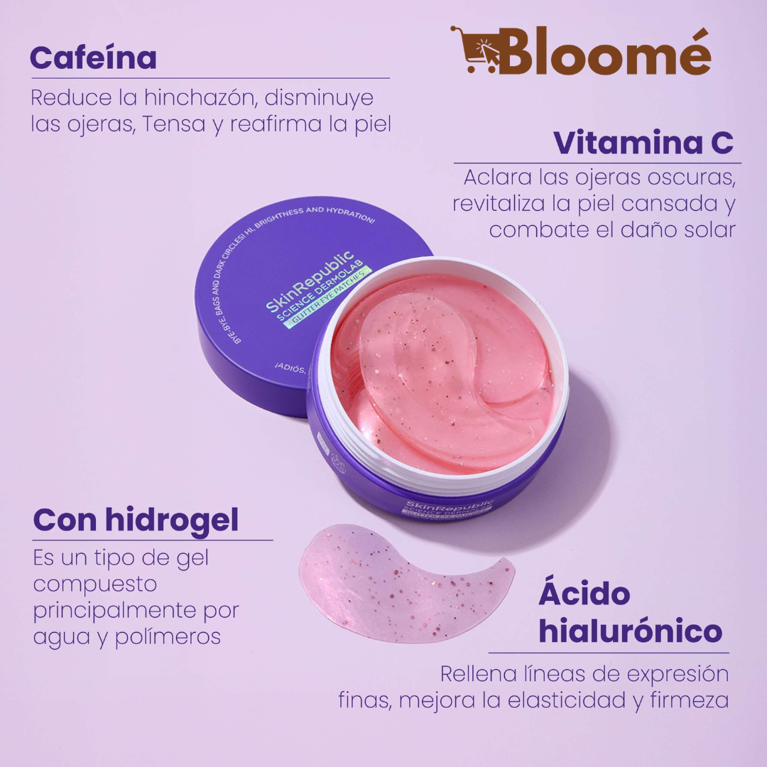 Skinrepublic Parches Para Ojeras y Bolsas x 15 Pares.