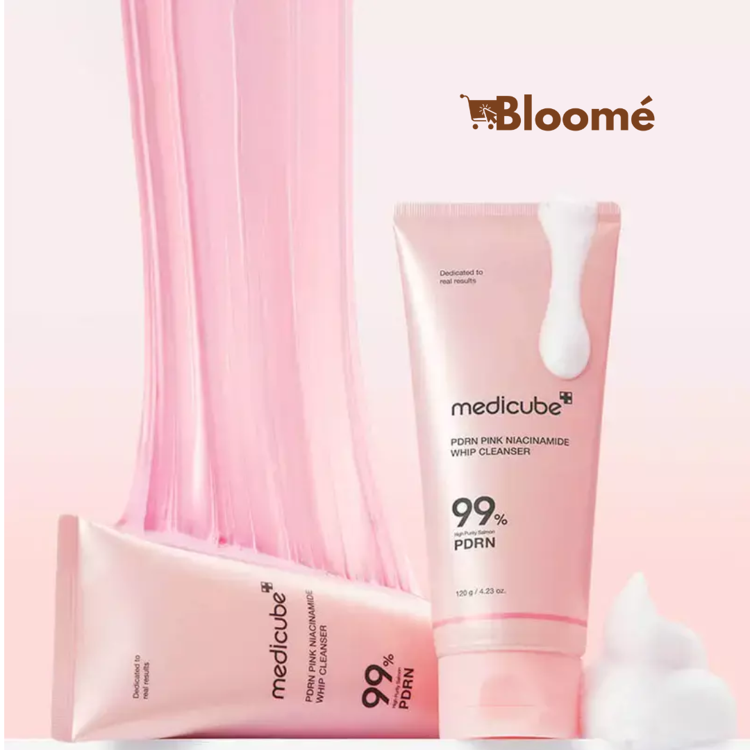 PDRN Pink Niacinamide Whip Cleanser 99% 120g.