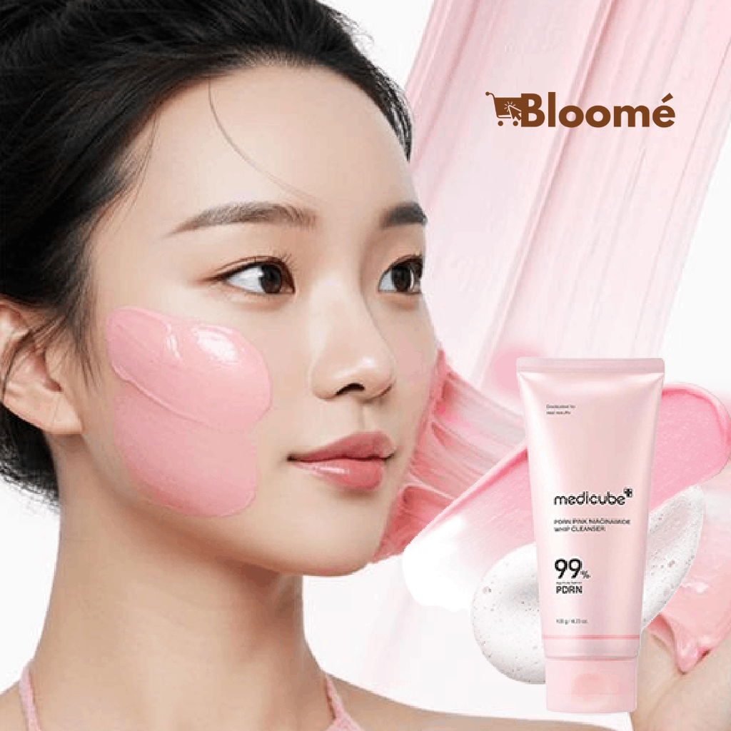 PDRN Pink Niacinamide Whip Cleanser 99% 120g.