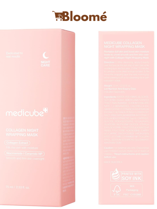 Mascarilla Nocturna Medicube Collagen Night Wrapping Mask 75ml