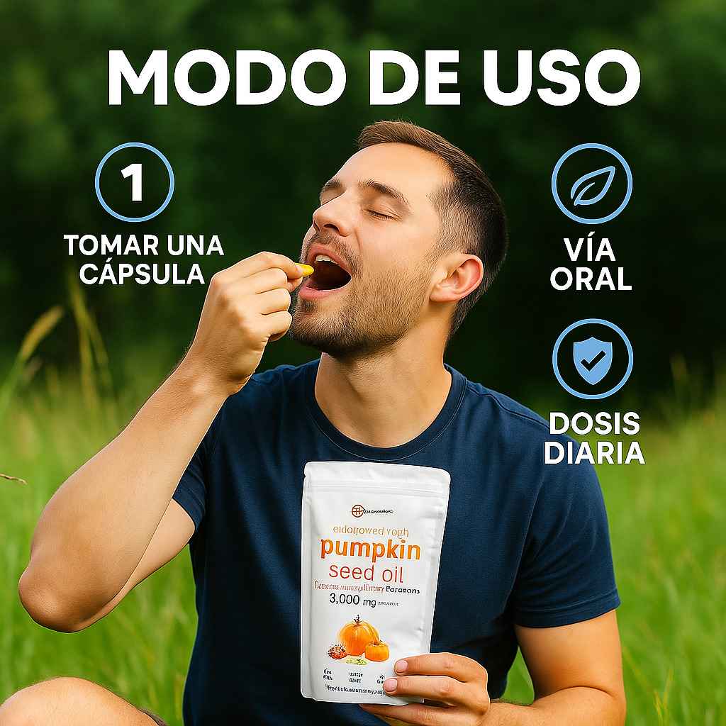 NutriPumpkin® Aceite de Semilla de Calabaza