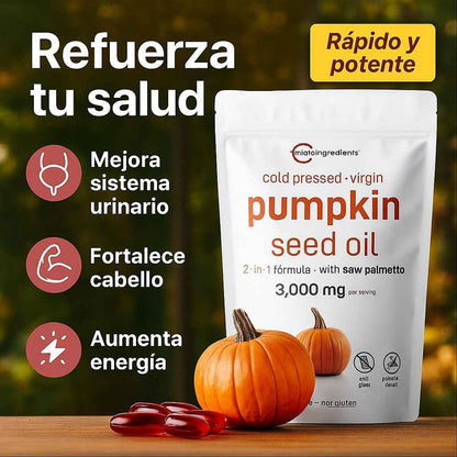 NutriPumpkin® Aceite de Semilla de Calabaza