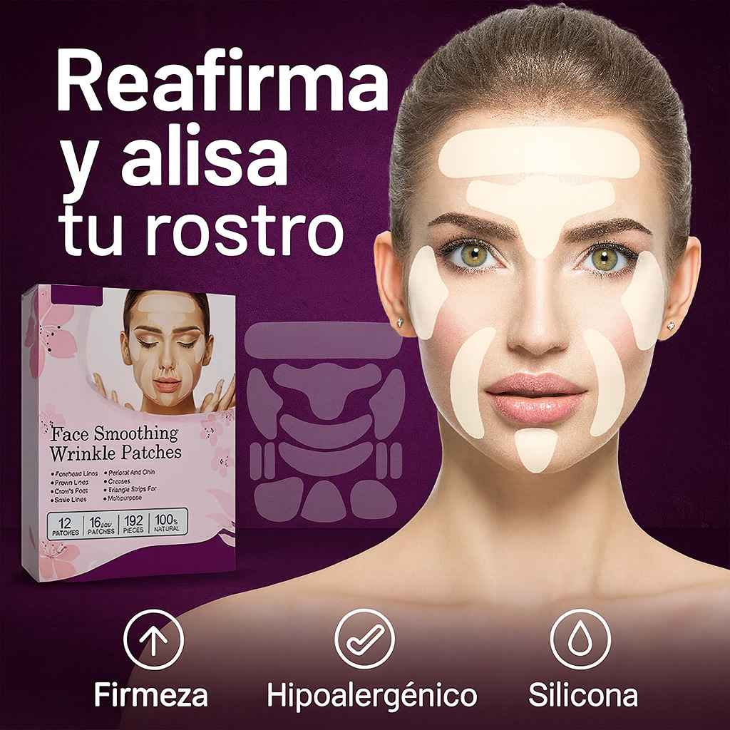 SkinSil® Parches de Silicona Anti-Líneas – piel más suave