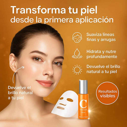 GlowC® Mascarilla + Spray Vitamina C