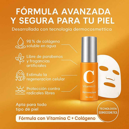 GlowC® Mascarilla + Spray Vitamina C