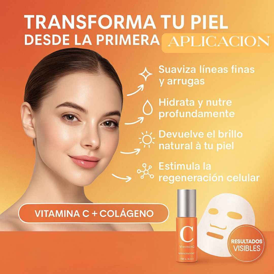 GlowC® Mascarilla + Spray Vitamina C