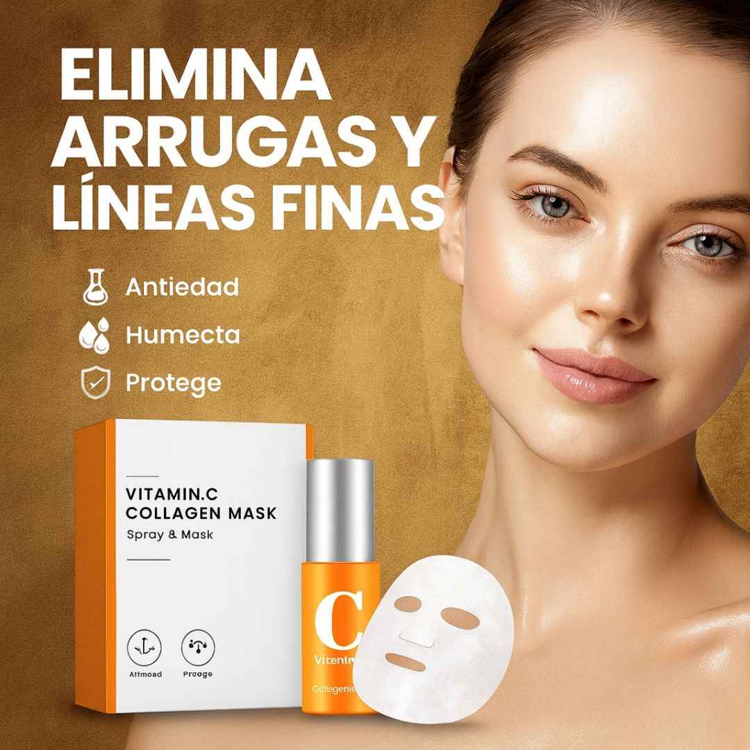 GlowC® Mascarilla + Spray Vitamina C
