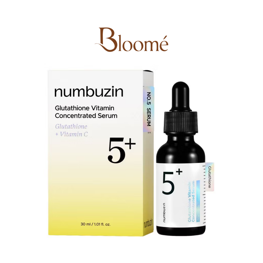 Numbuzin No. 5 + Glutathione Vitamin Concentrated Serum x30ml.